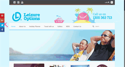 Desktop Screenshot of leisureoptions.com.au